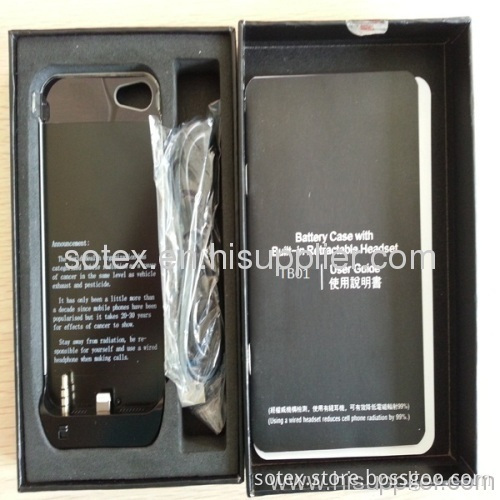 High Quality Power Bank With Built-in Earphone For Iphone 5